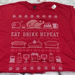 Gildan Red Short Sleeve Tee